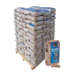 granulés de bois français woodstock® premium – palette 1170kg (78 sacs)
