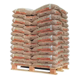 granulés de bois d’auvergne moulin bois energie – palette 975kg (65 sacs)